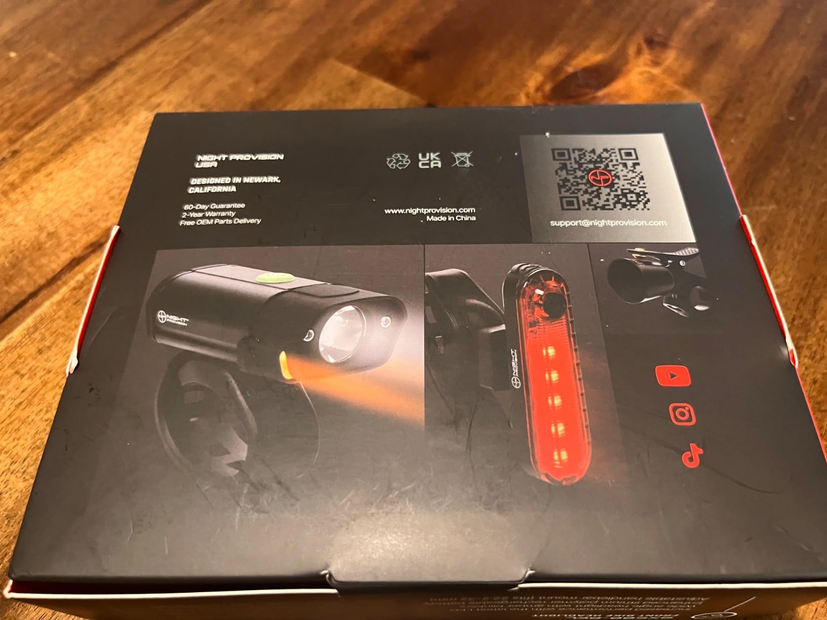 BX-500 Powerful USB-C Bike Lights Front & Back – New 500 Lumens LED - Bicycle Headlight & Taillight Set – USBC Rechargeable – Waterproof - Safety for Night Riding - (Optional - Premium Bike Bell) customer photo 2