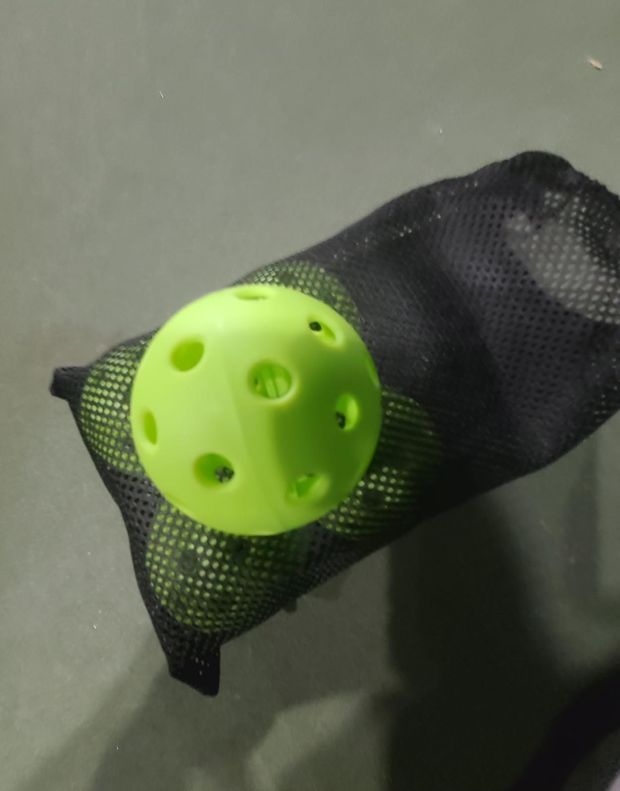 cyclotron 6-Pack Pickleball Balls - USAPA Approved, 40-Hole Outdoor & Indoor Pickleballs with Mesh Bag, High-Visibility Durable Balls for Practice customer photo 2