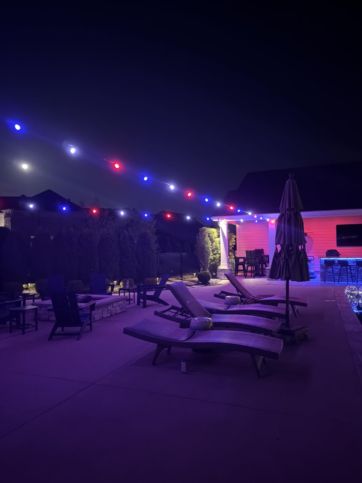 Govee S14 Bulb Outdoor String Lights 2, 96ft RGBICWW, 30 LED Bulbs, IP66 customer photo 1