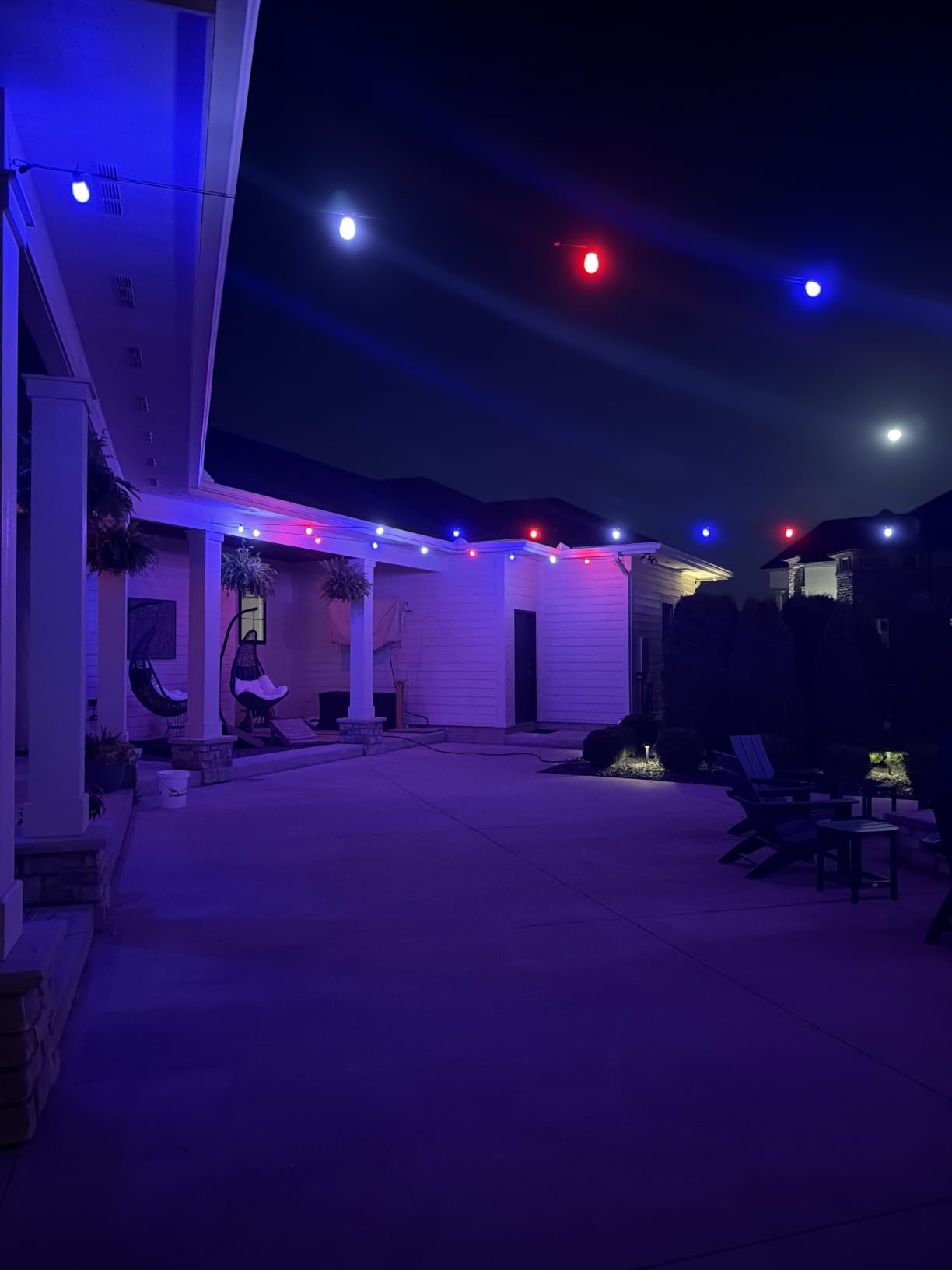 Govee S14 Bulb Outdoor String Lights 2, 96ft RGBICWW, 30 LED Bulbs, IP66 customer photo 2
