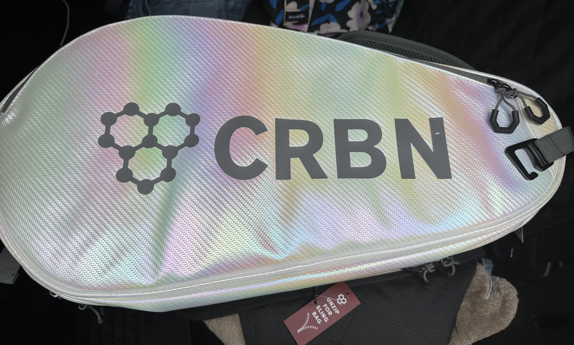 CRBN Pickleball - Pro Team Tour Paddle Bag with Built-In Zip-Off Sling Bag customer photo 1