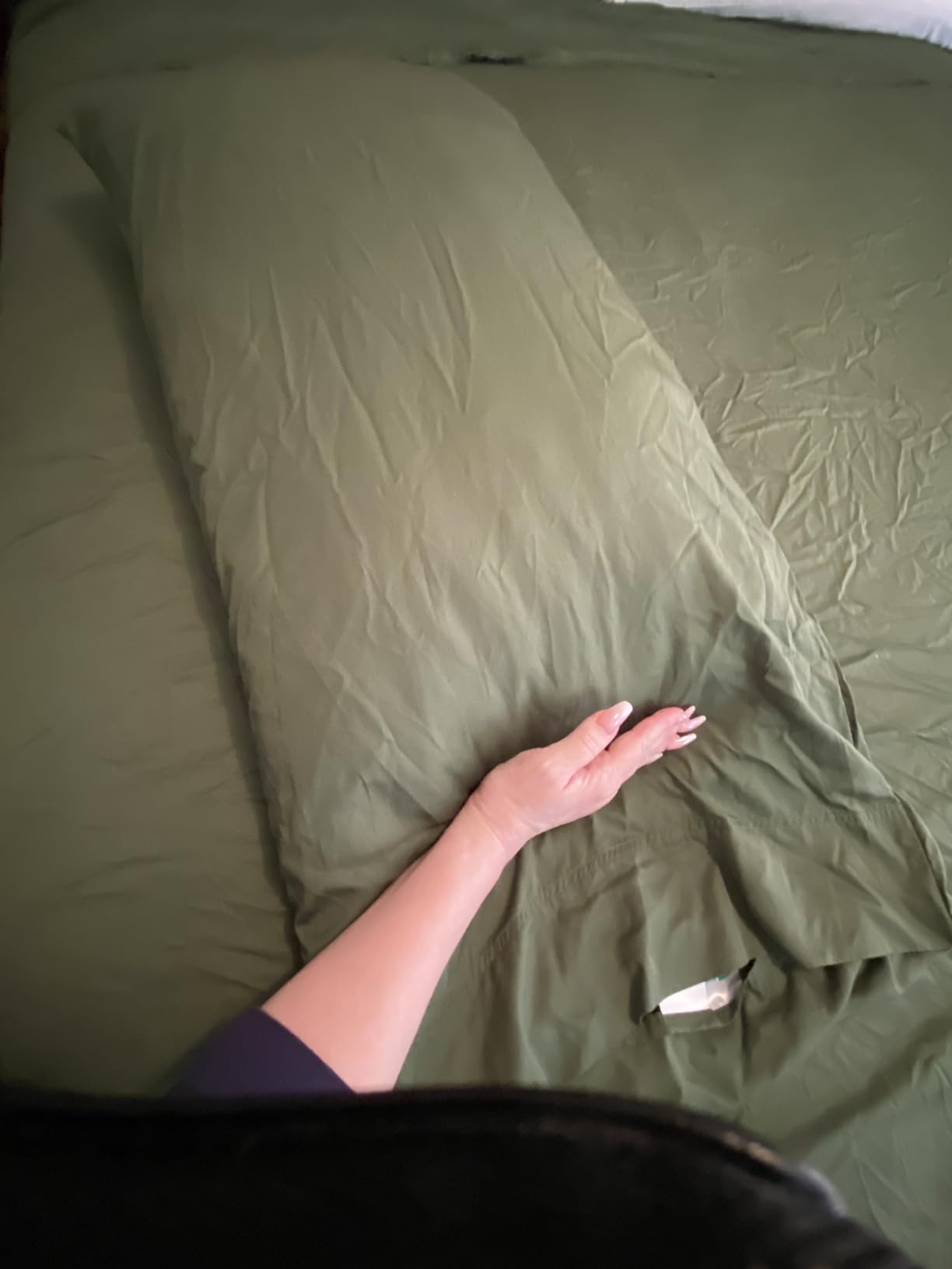 SONORO KATE 100% Viscose Derived from Bamboo_Sheets, Extra Deep Pocket,4PC customer photo 1