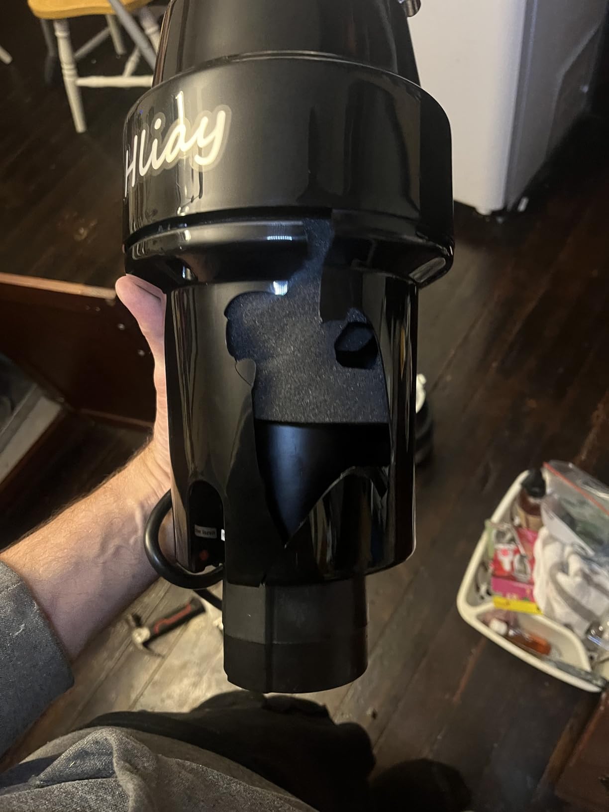 DC 1 HP Garbage Disposal Quiet 60dB with Power Cord, Continuous Feed customer photo 2