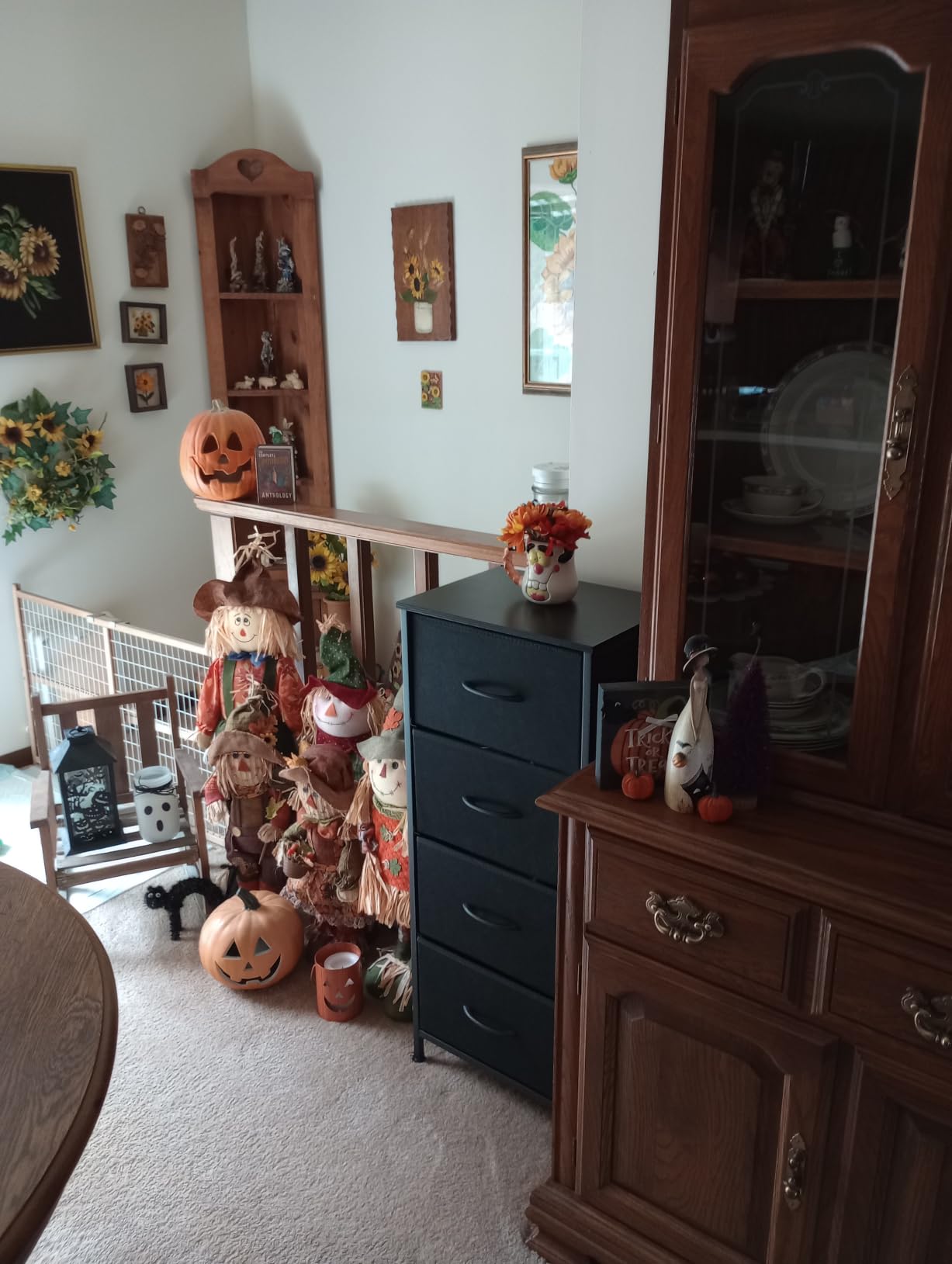 SONGMICS Dresser for Bedroom, Wide Dresser with 5 Fabric Drawers customer photo 2