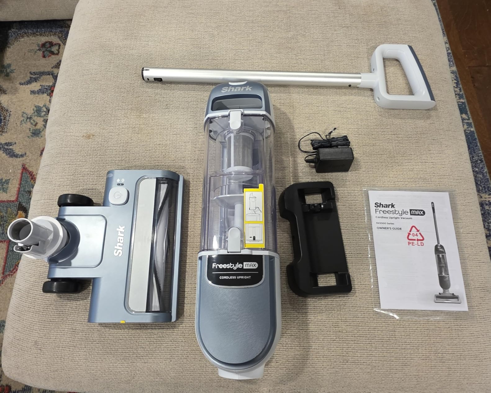 Shark Freestyle Max Cordless Upright Vacuum, Nordic Blue, SV2002 customer photo 1