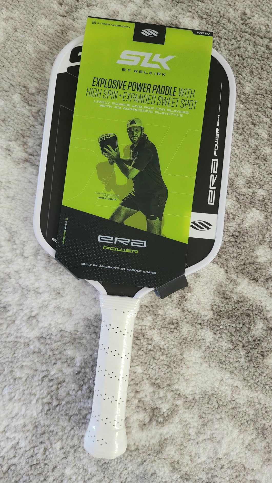 Selkirk Sport SLK ERA Power Pickleball Paddles | Carbon Fiber Hybrid Face customer photo 1
