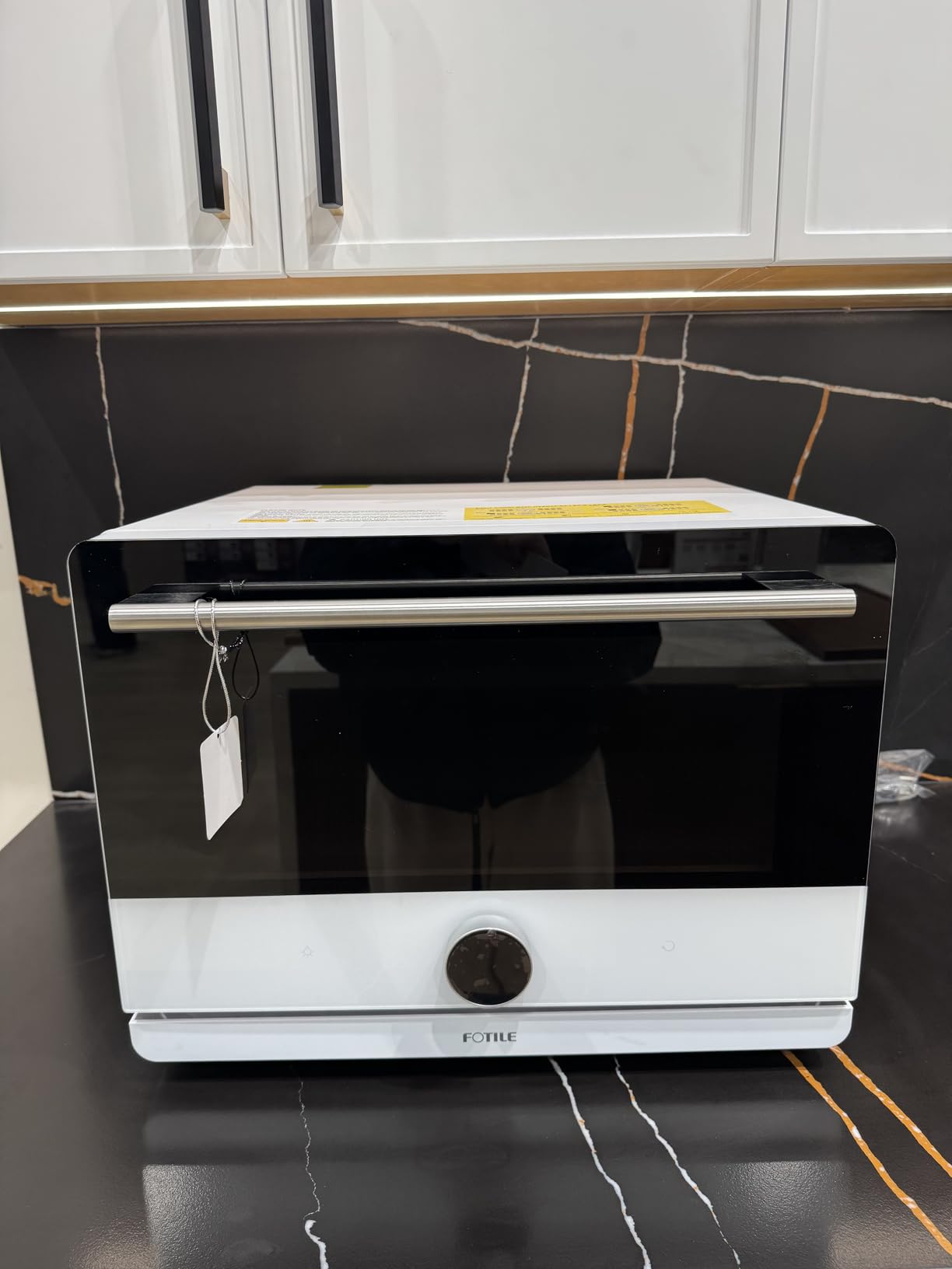 FOTILE HYZK32-E3-B ChefCubii 1.1 cu. ft. 4-in-1 Combi-Steam Oven with Steam-Bake, Air Fry, Convection, Dehydrator Functions, and 50 Preset Menus, Black customer photo 1