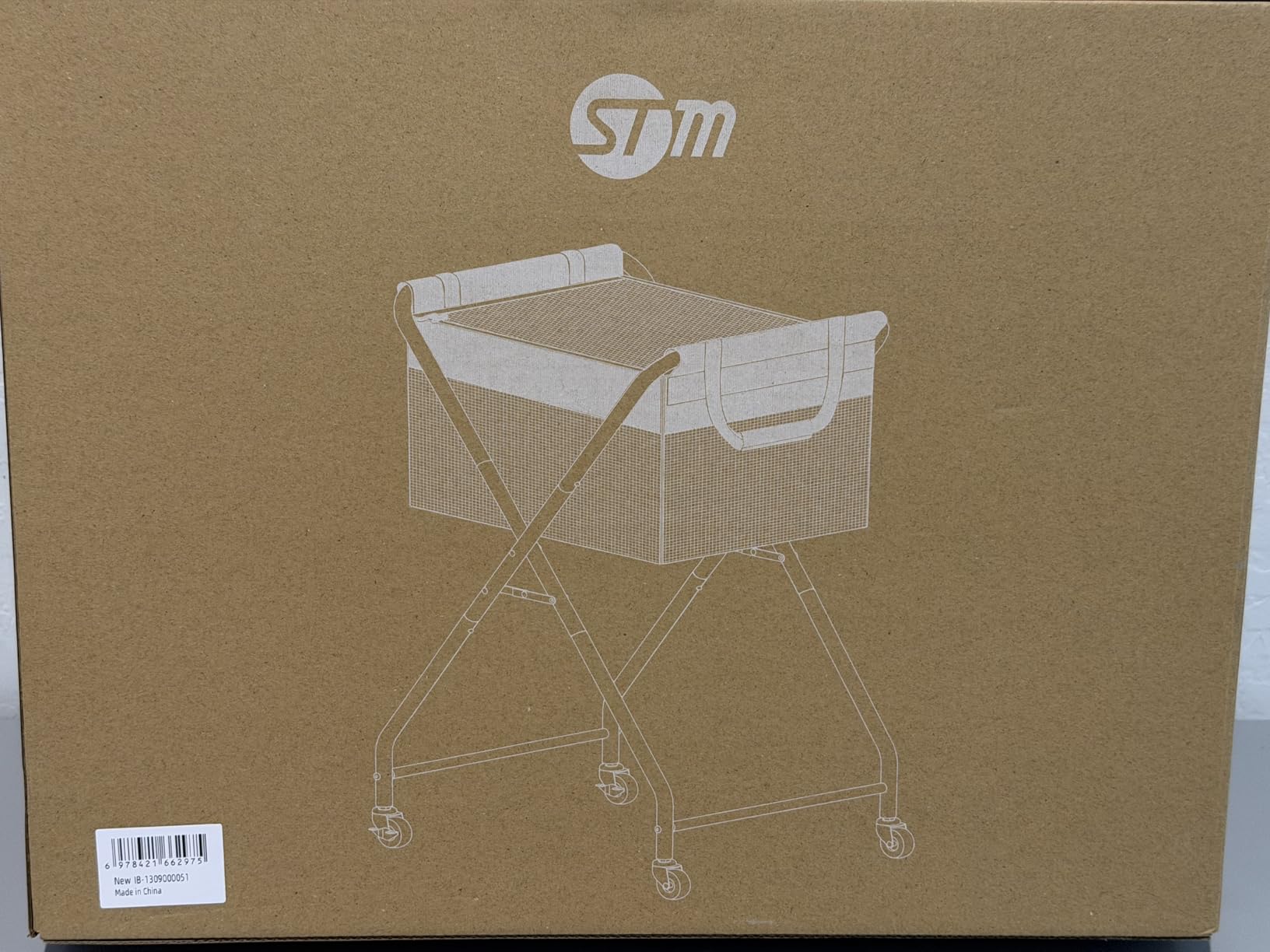 STORAGE MANIAC Foldable Tennis Ball Hopper Cart with Removable Ball Bag customer photo 2