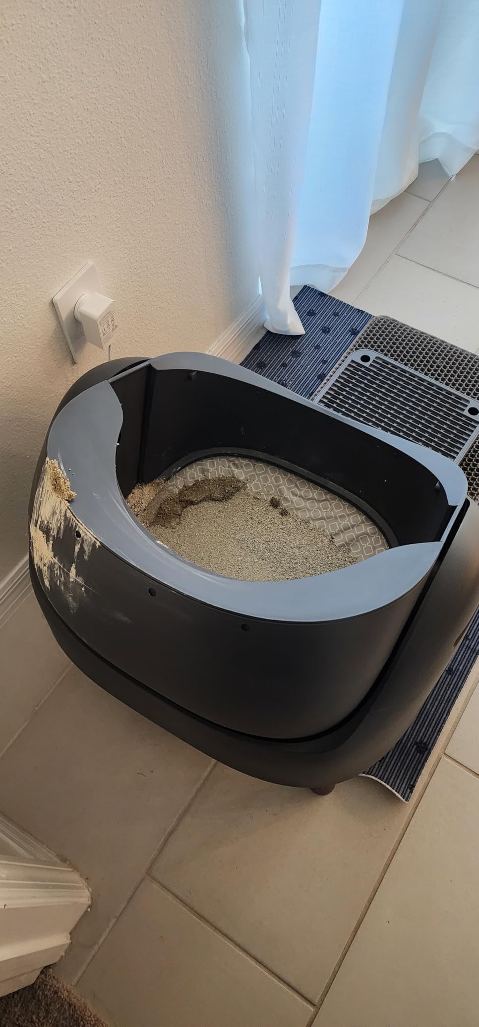 CATLINK Open-X Open-Top Automatic Litter Box, Large, Multi-Cat, Grey customer photo 2