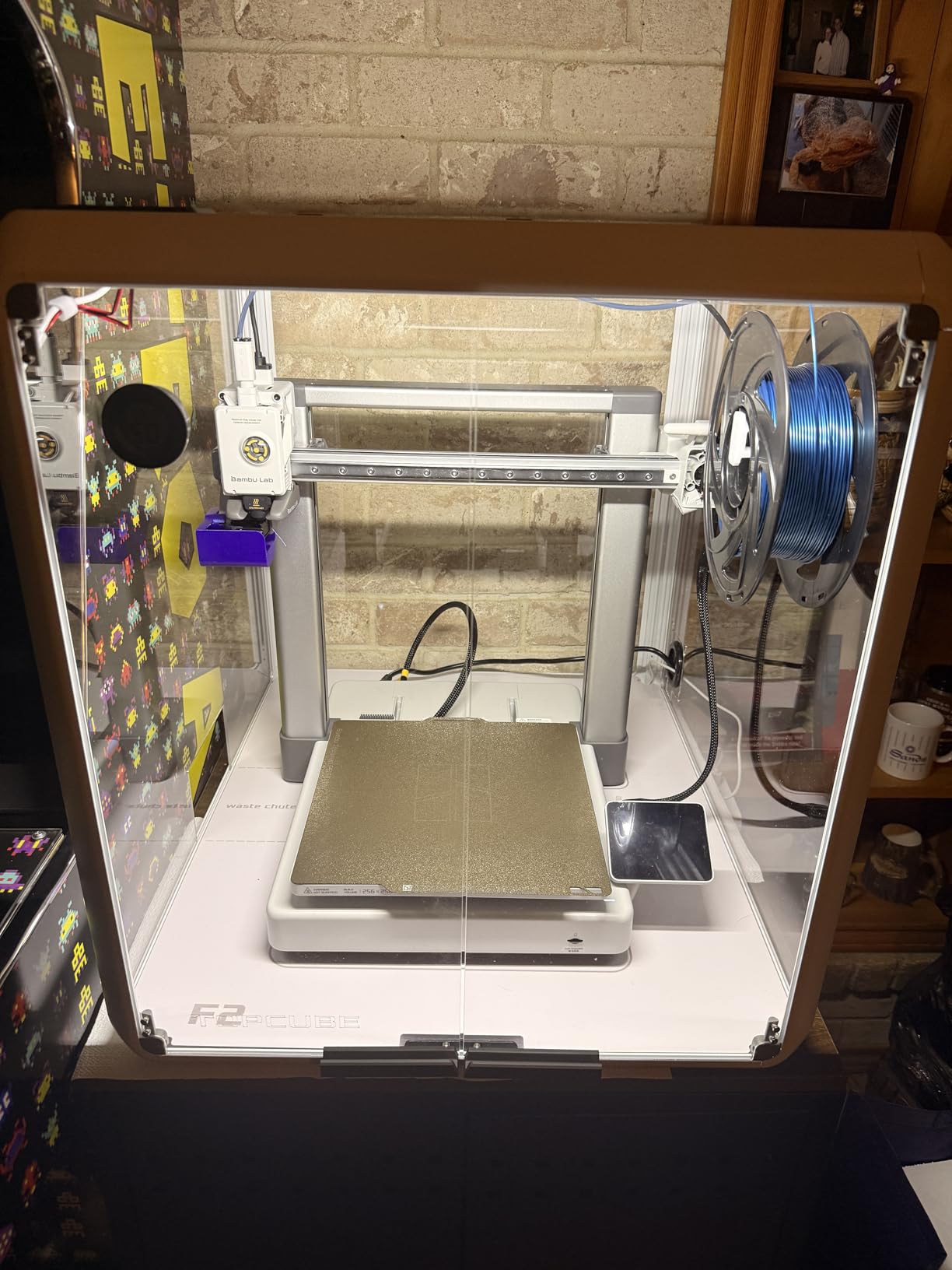 TOPCUBE F2 3D Printer Enclosure for Bambu Lab A1/A1 Combo, Active Cooling customer photo 2
