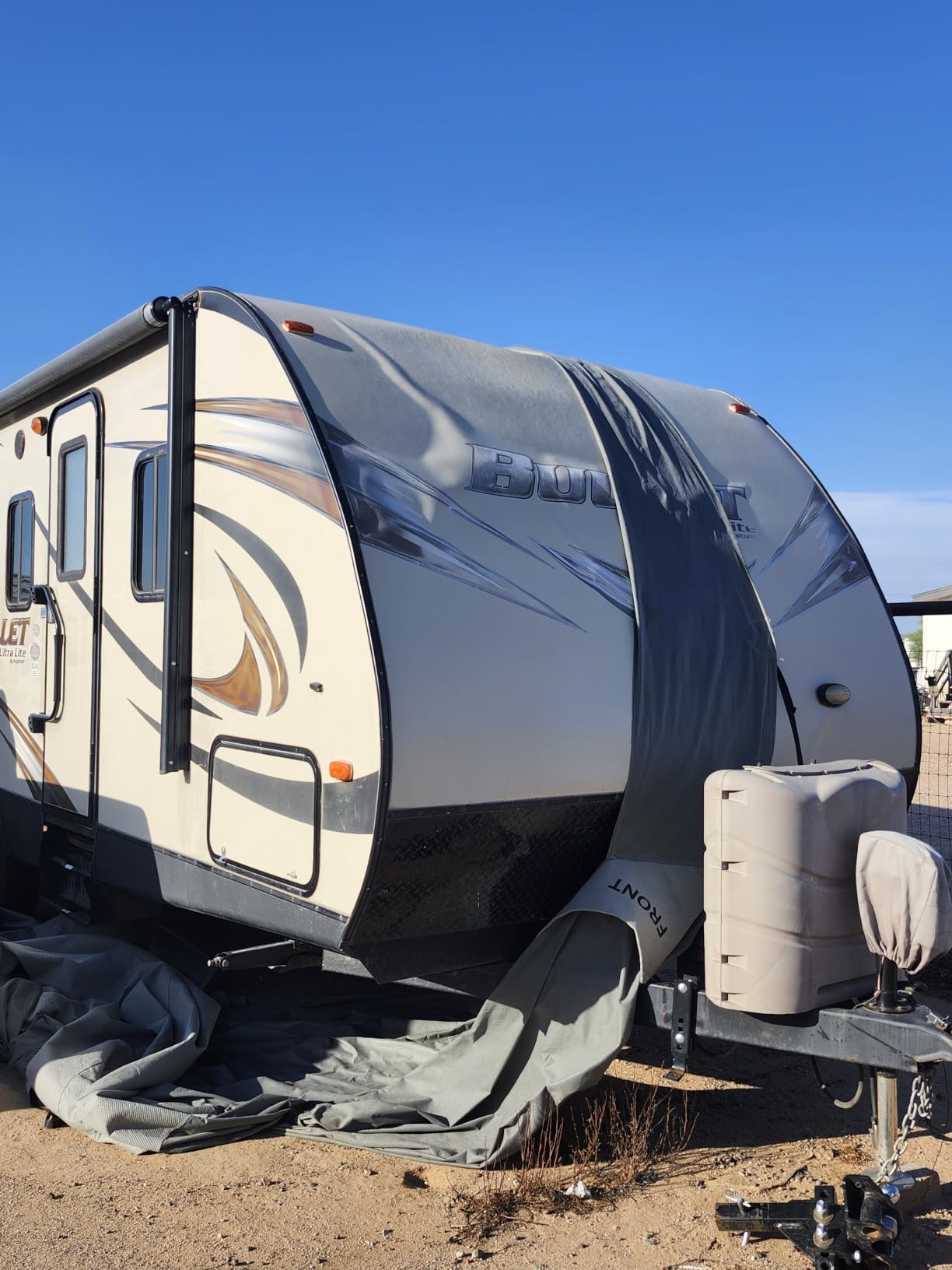 Umbrauto Travel Trailer RV Cover 27-30ft: 9-Layer Waterproof Camper Cover customer photo 2