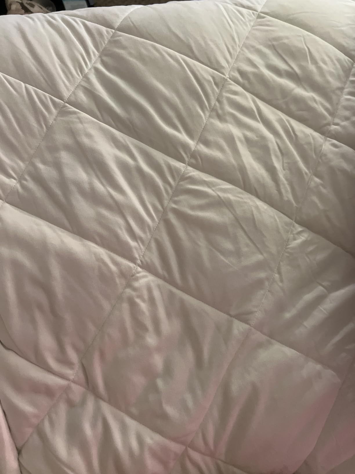 HomeSmart Weighted Blanket Queen Size 50 lb - The Heaviest Weighted Blanket customer photo 1
