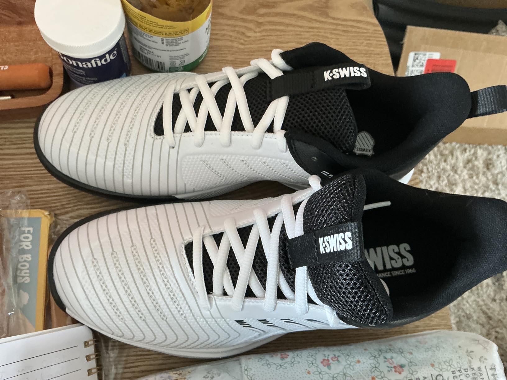 K-Swiss Men's Ultrashot Light Pickleball Tennis Court Shoes customer photo 2