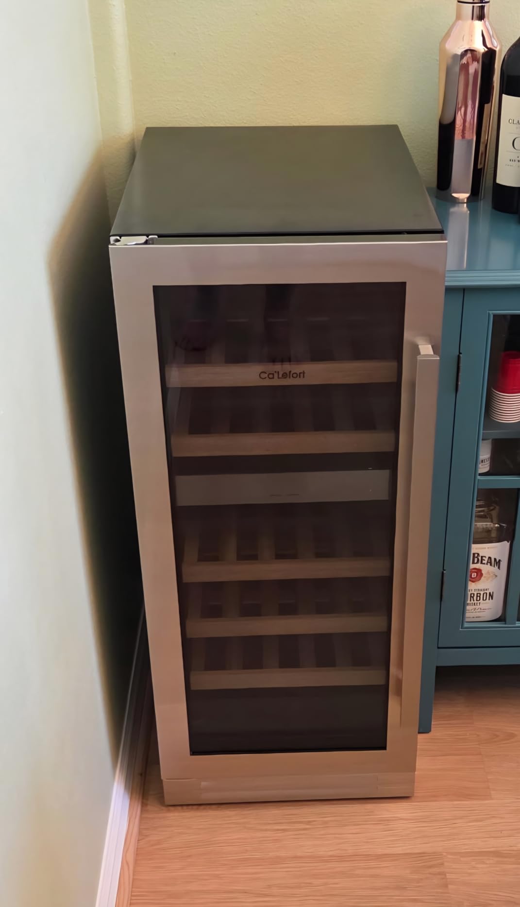 Ca'Lefort 24 Inch Wine Fridge, 166-Bottle Built-In Wine Cooler customer photo 2