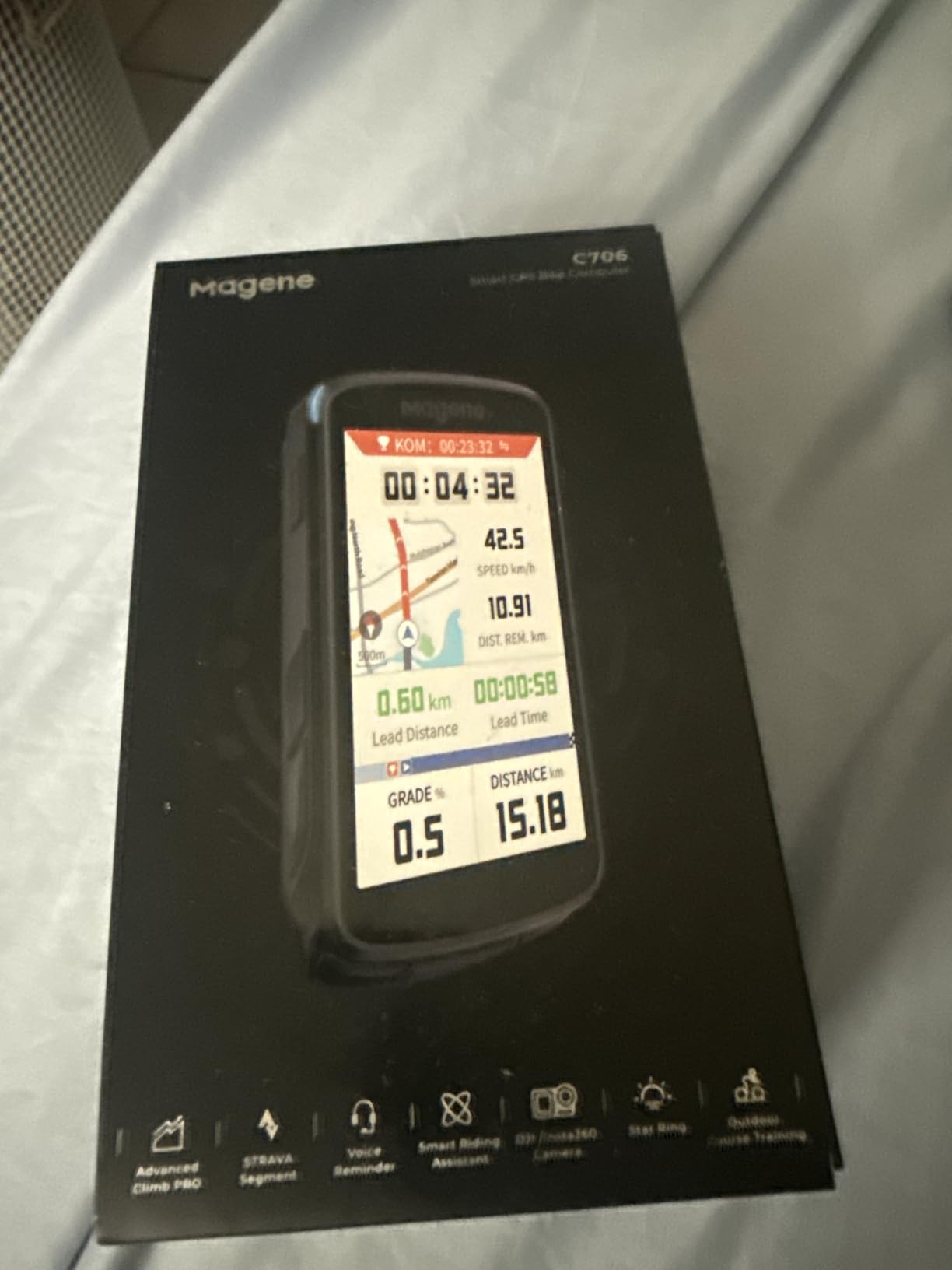 Magene C706 Smart GPS Bike Computer – 3.3