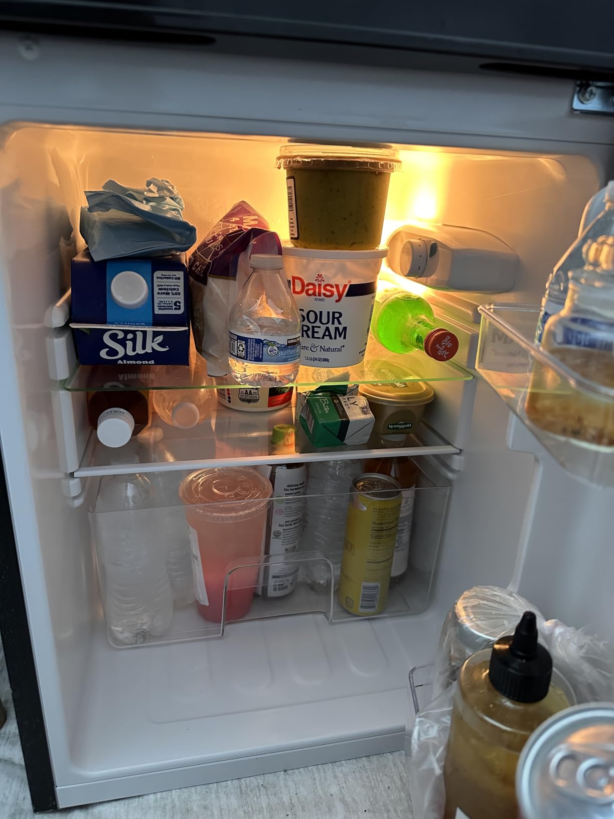 3.2 Cu Ft Mini Fridge with Freezer, Single Door Upright Freezer customer photo 1
