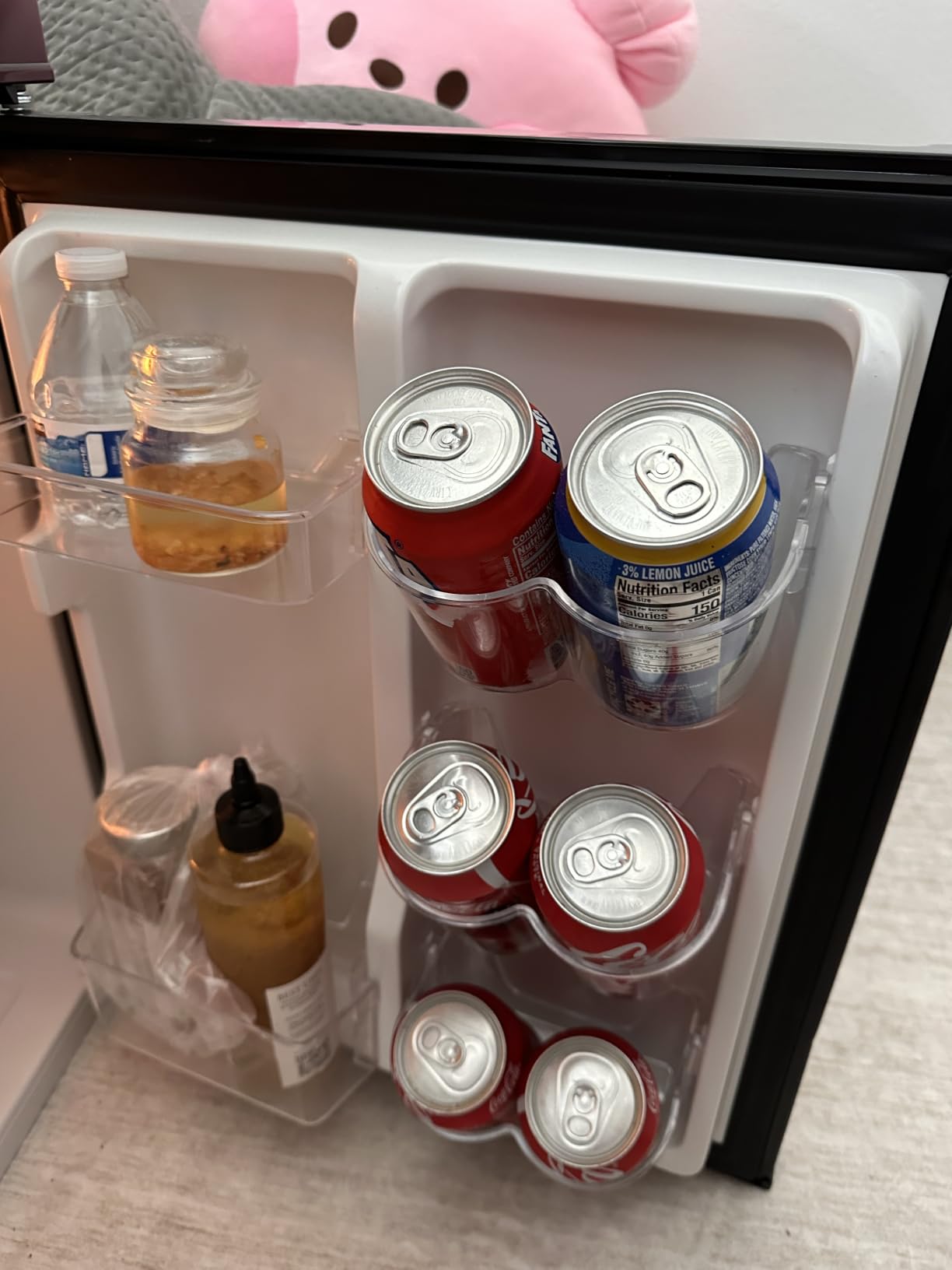 3.2 Cu Ft Mini Fridge with Freezer, Single Door Upright Freezer customer photo 2