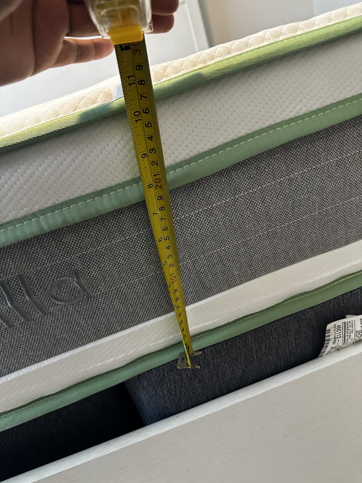 Novilla King Size Mattress 12 Inch, Hybrid Mattress in a Box, Comfort Sleep|Zoned Pocketed Smart Coils, Hip & Lumbar Support, Motion Isolation, Medium Firm, CertiPUR-US Certified, Guest & Dorm customer photo 1