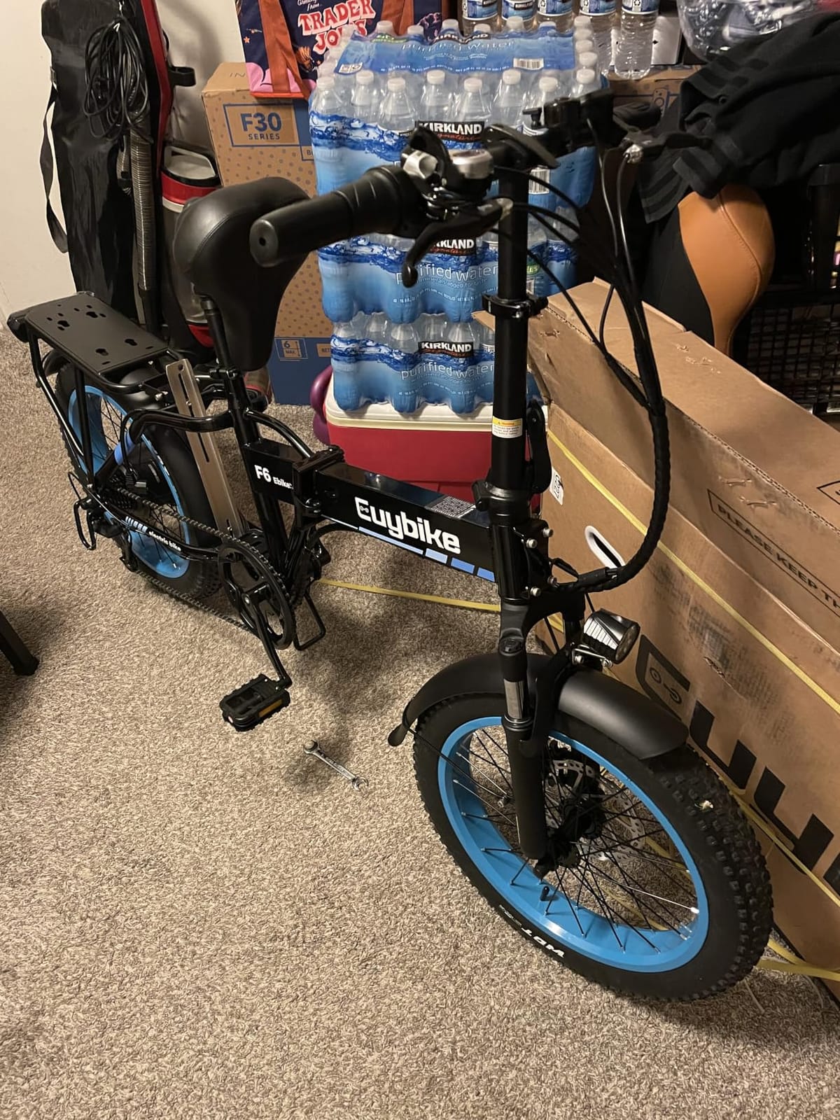 Foldable Electric Bike for Adults, 48V 20Ah Removable Lithium Battery up to 80Miles, 20