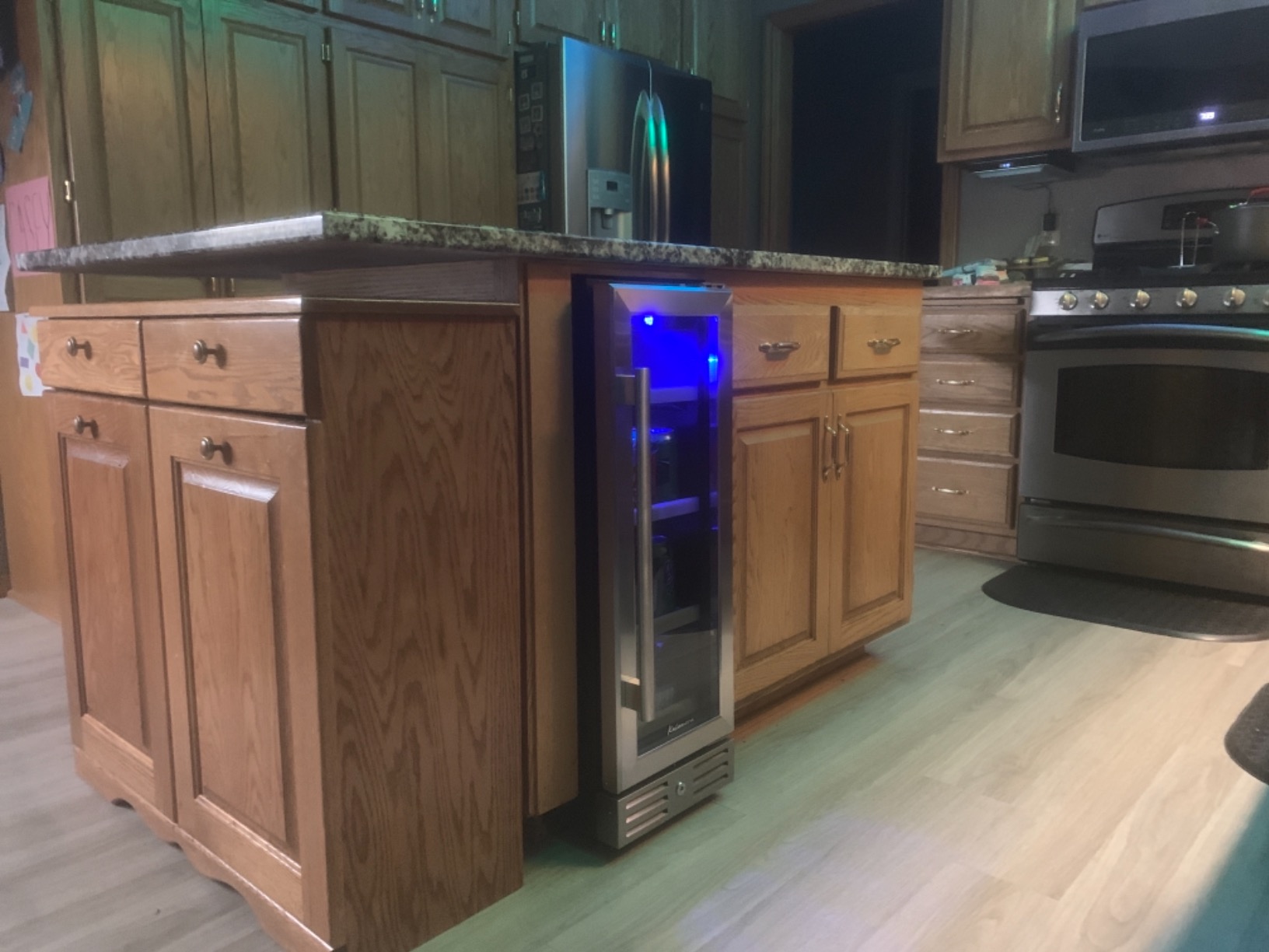 Kalamera Wine and Beverage Refrigerator, 24 Inch Dual Zone Wine Cooler customer photo 2