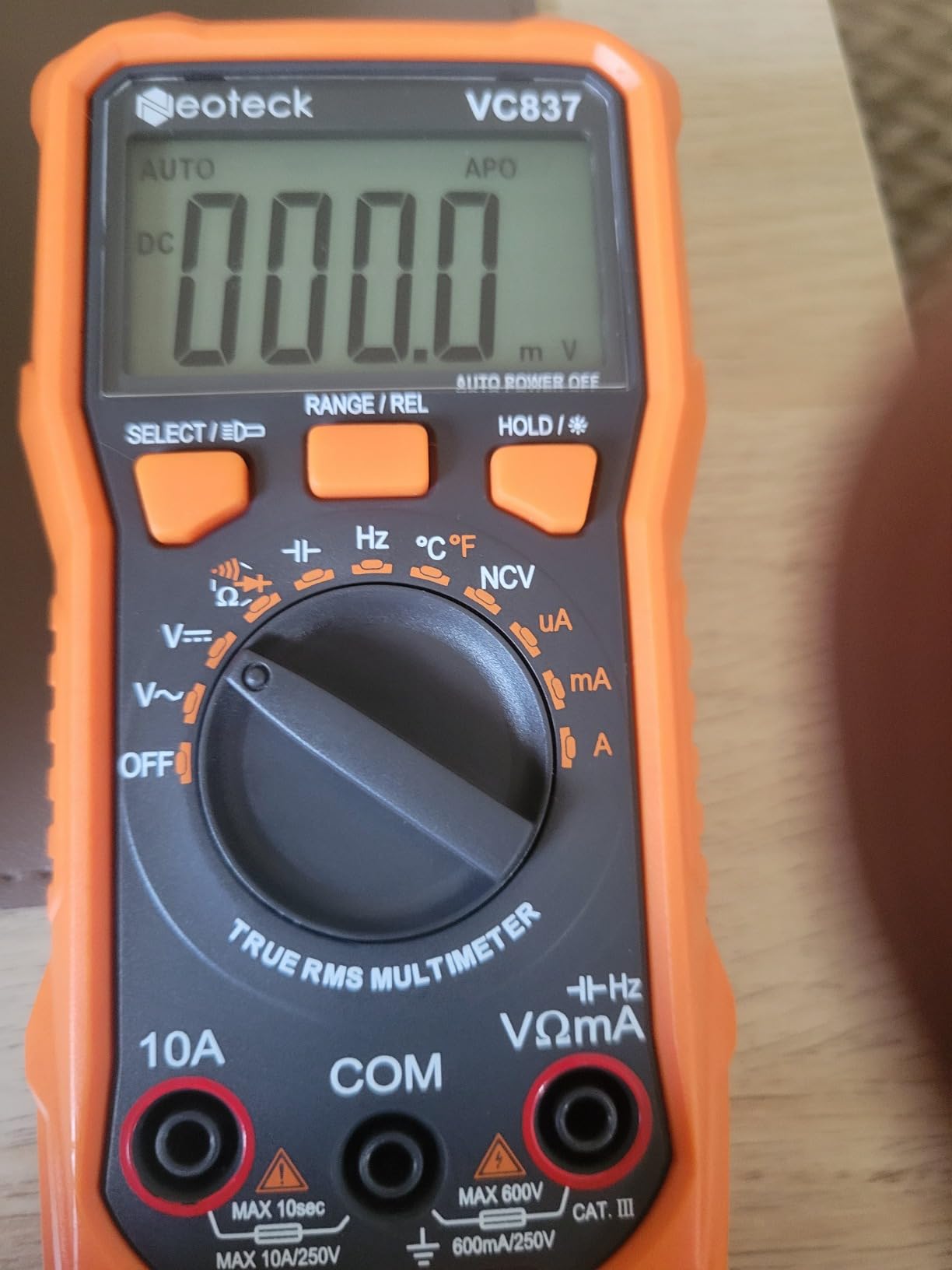 Neoteck 6000 Counts True RMS Digital Multimeter,Auto Range Multimeter customer photo 2