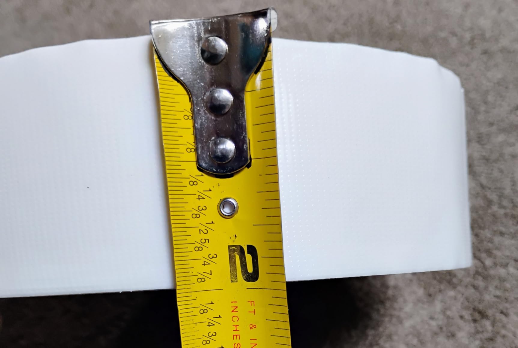 Pickleball Court Tape, 2 in x 262 ft, Temporary Marking customer photo 1
