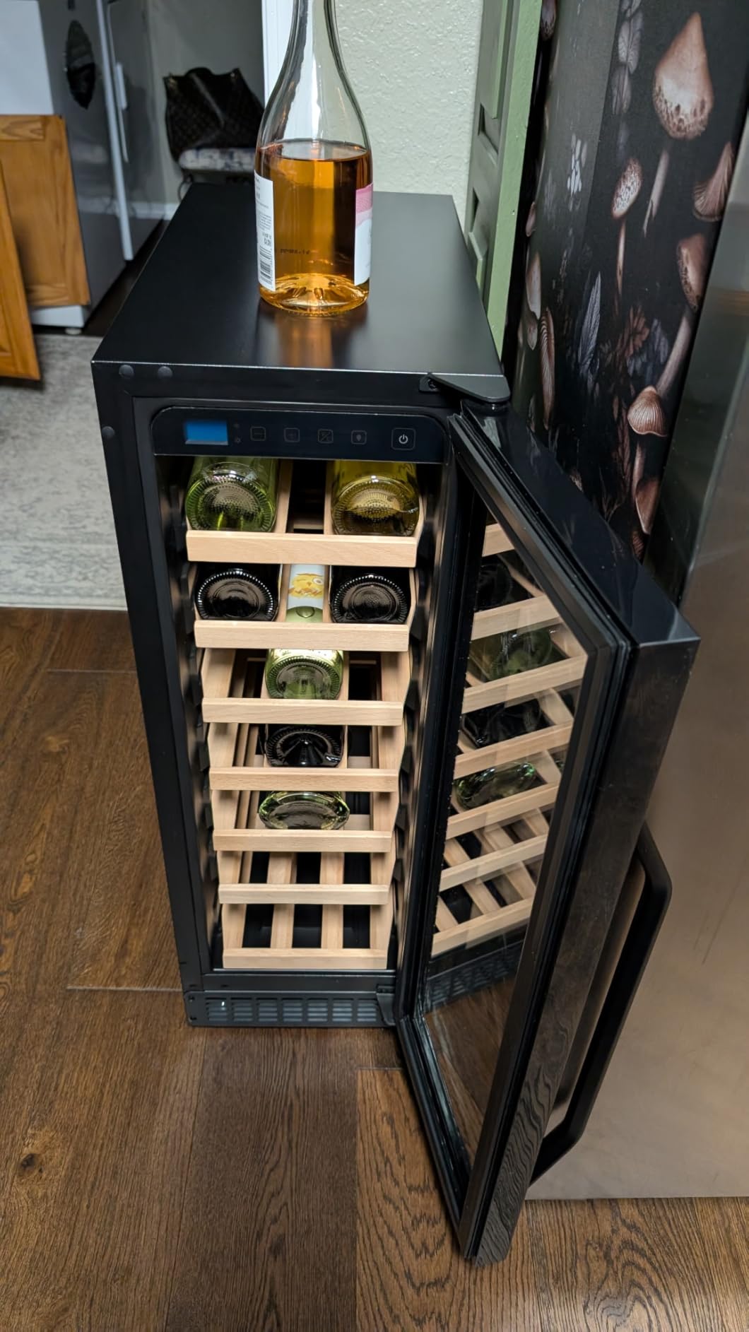 Dual Zone Wine Fridge 176 Bottle Built-in & Freestanding Wine Cooler customer photo 1