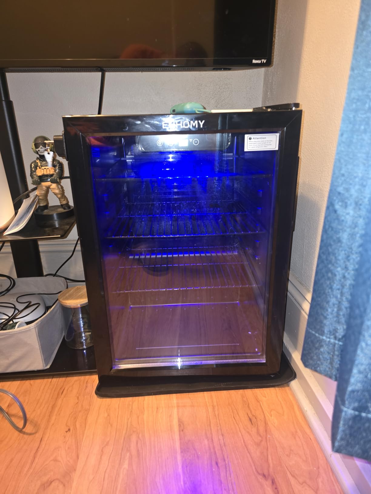 EUHOMY 180 Can Beverage Refrigerator, 24 Inch Under Counter Refrigerator customer photo 1