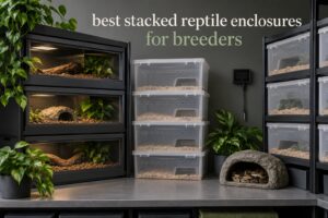 best stacked reptile enclosures for breeders