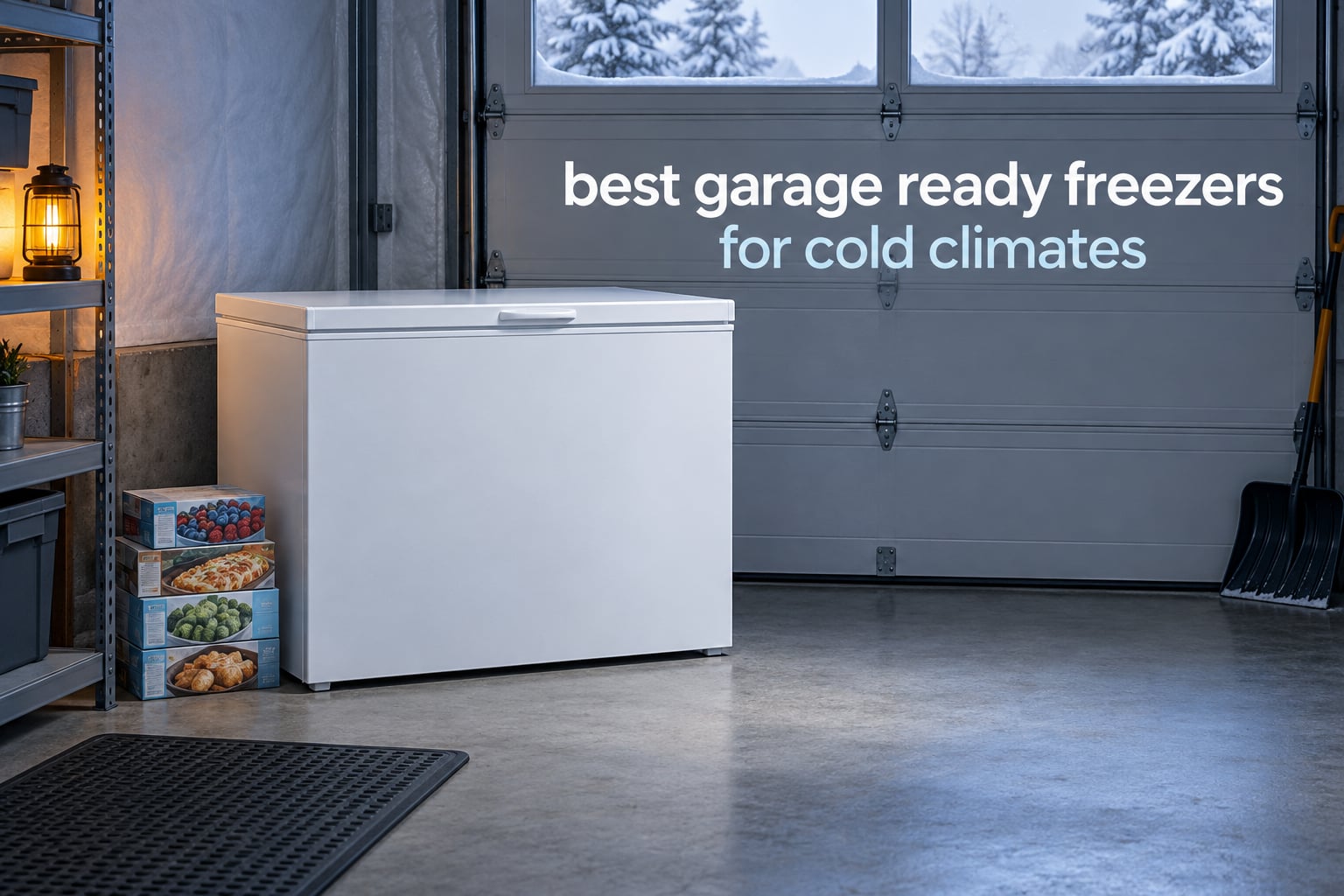 best garage ready freezers for cold climates