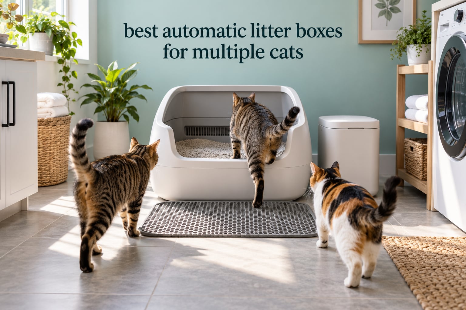 best automatic litter boxes for multiple cats