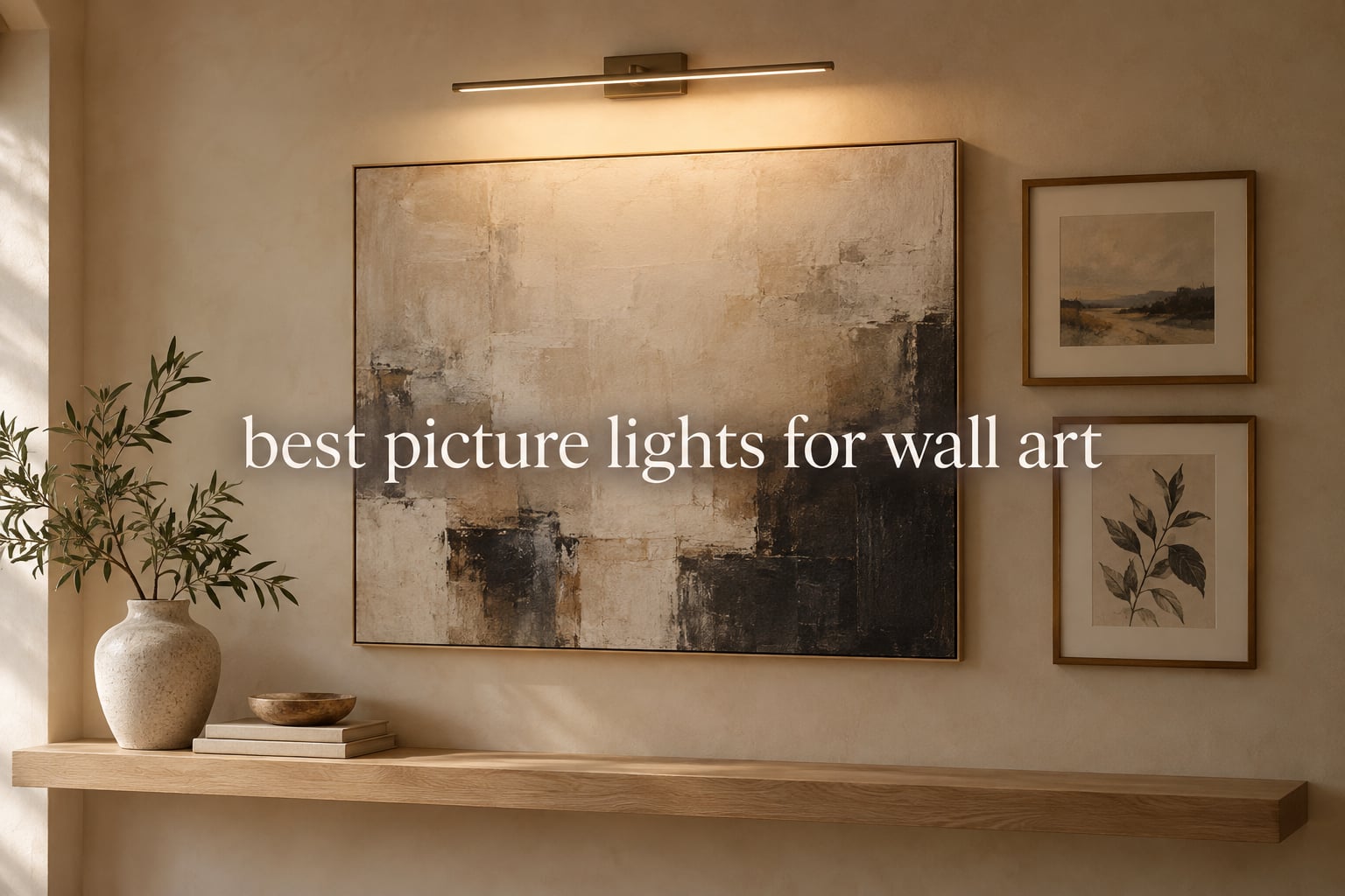 best picture lights for wall art