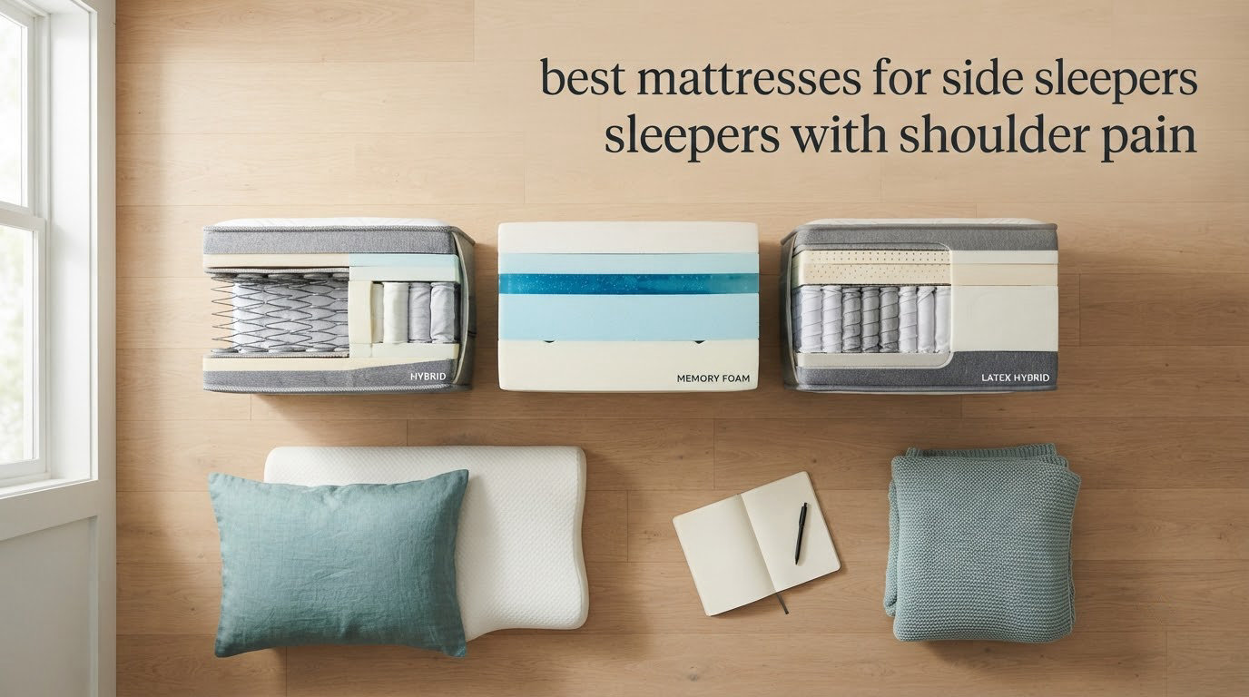 best mattresses for side sleepers with shoulder pain