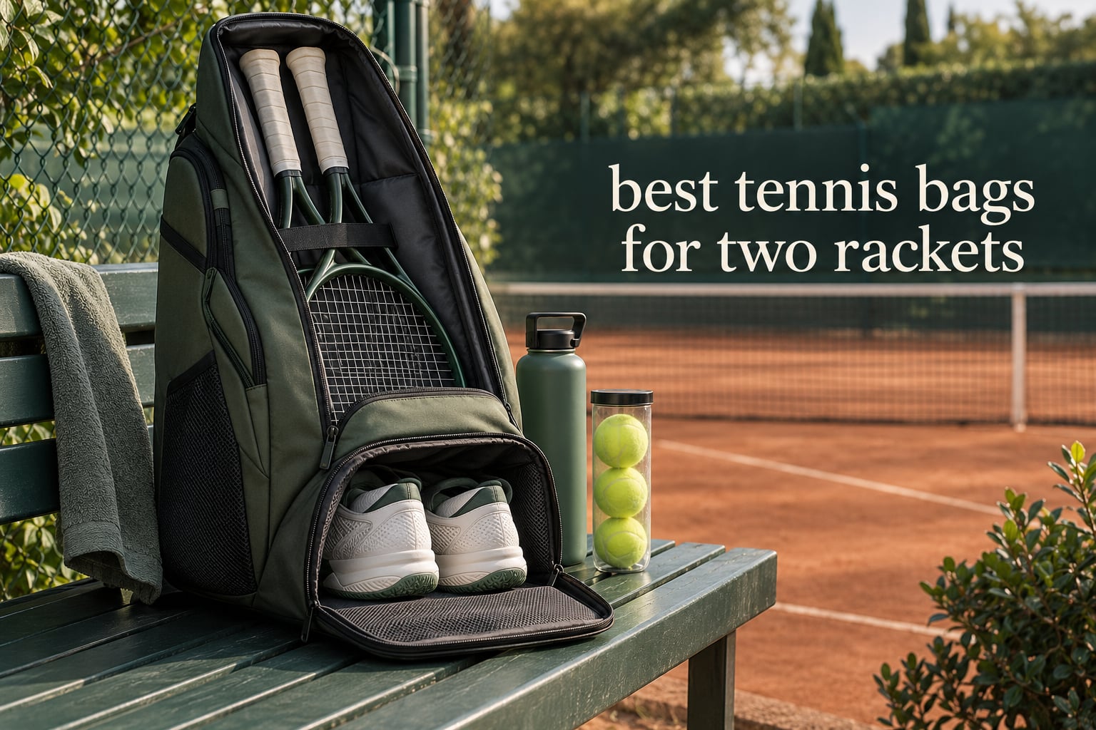 best tennis bags for two rackets