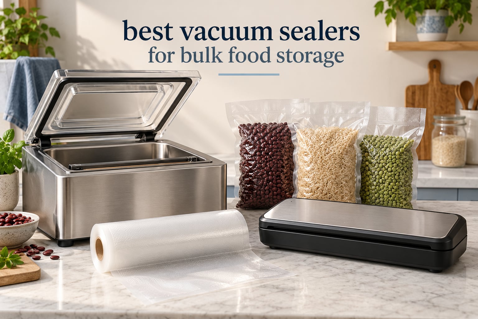 best vacuum sealers for bulk food storage