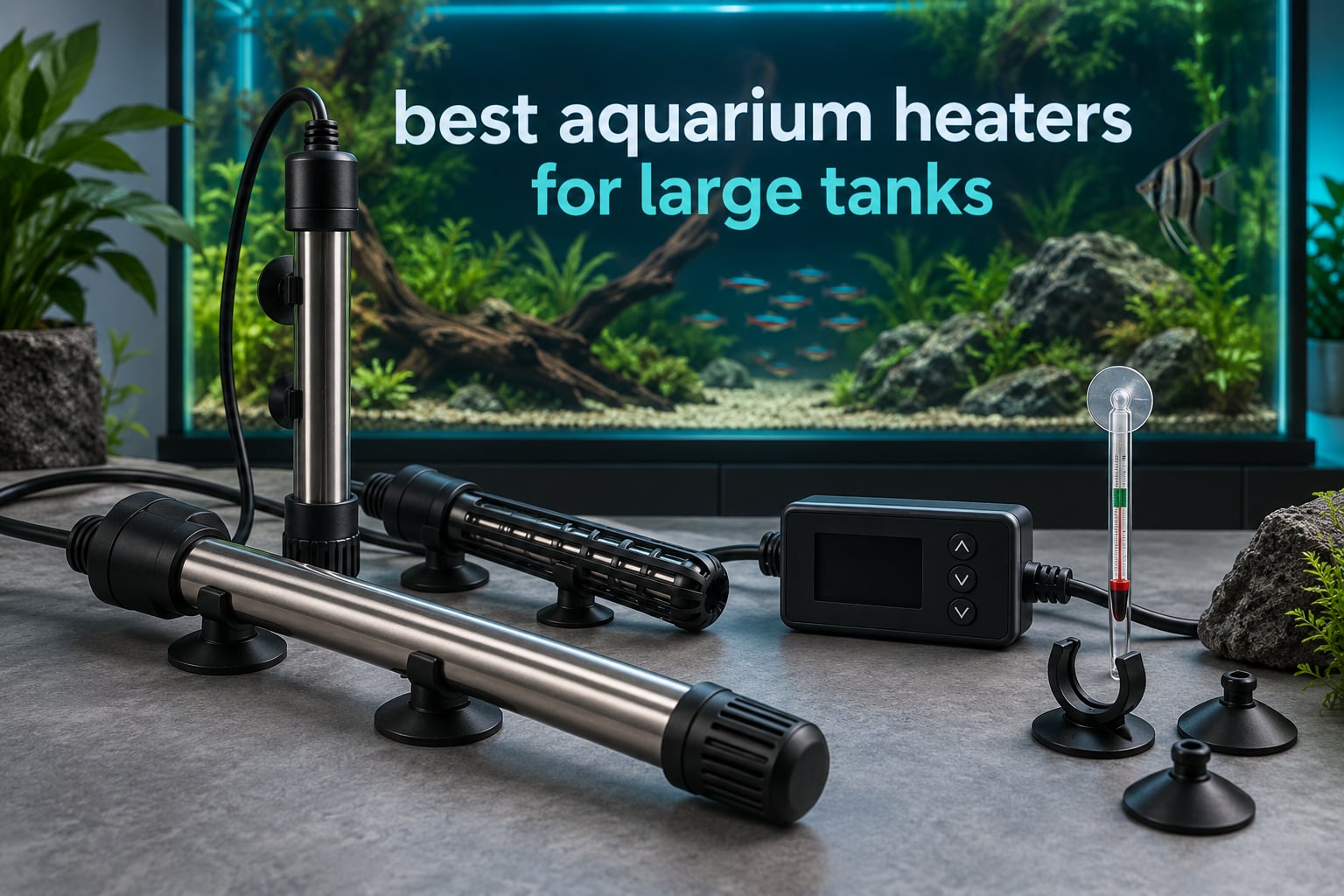 best aquarium heaters for large tanks