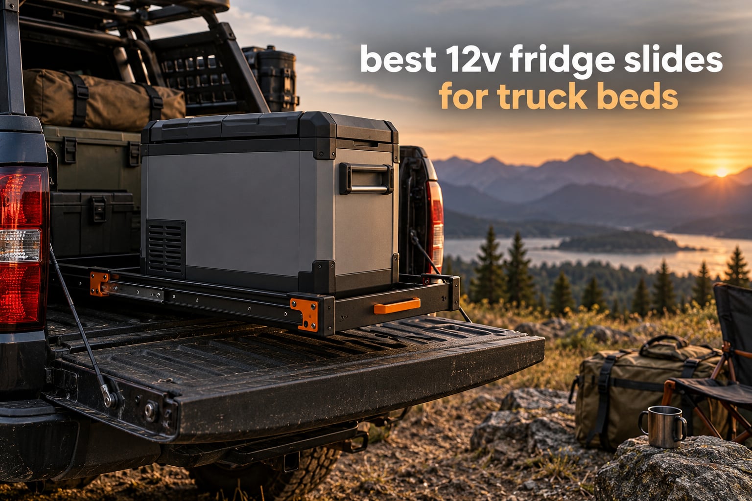 best 12v fridge slides for truck beds