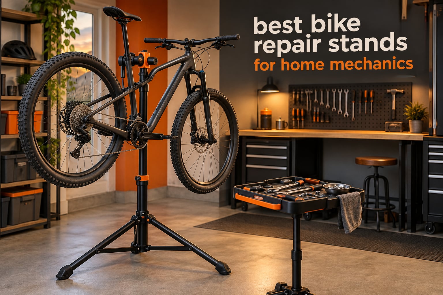 best bike repair stands for home mechanics