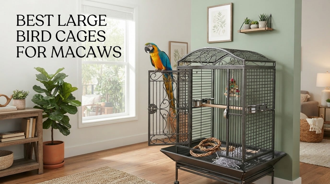 best large bird cages for macaws
