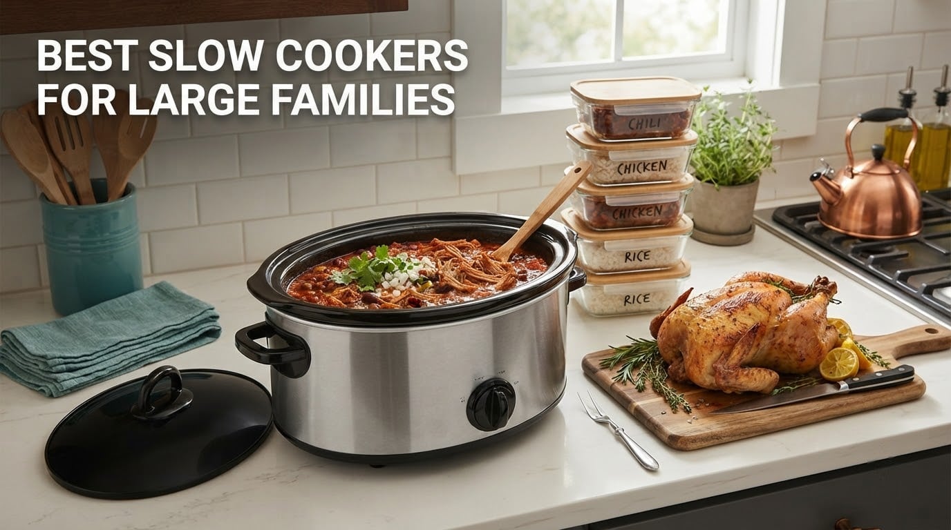 best slow cookers for large families