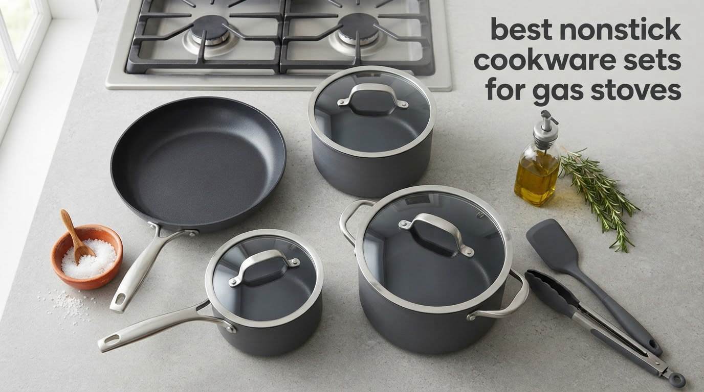 best nonstick cookware sets for gas stoves