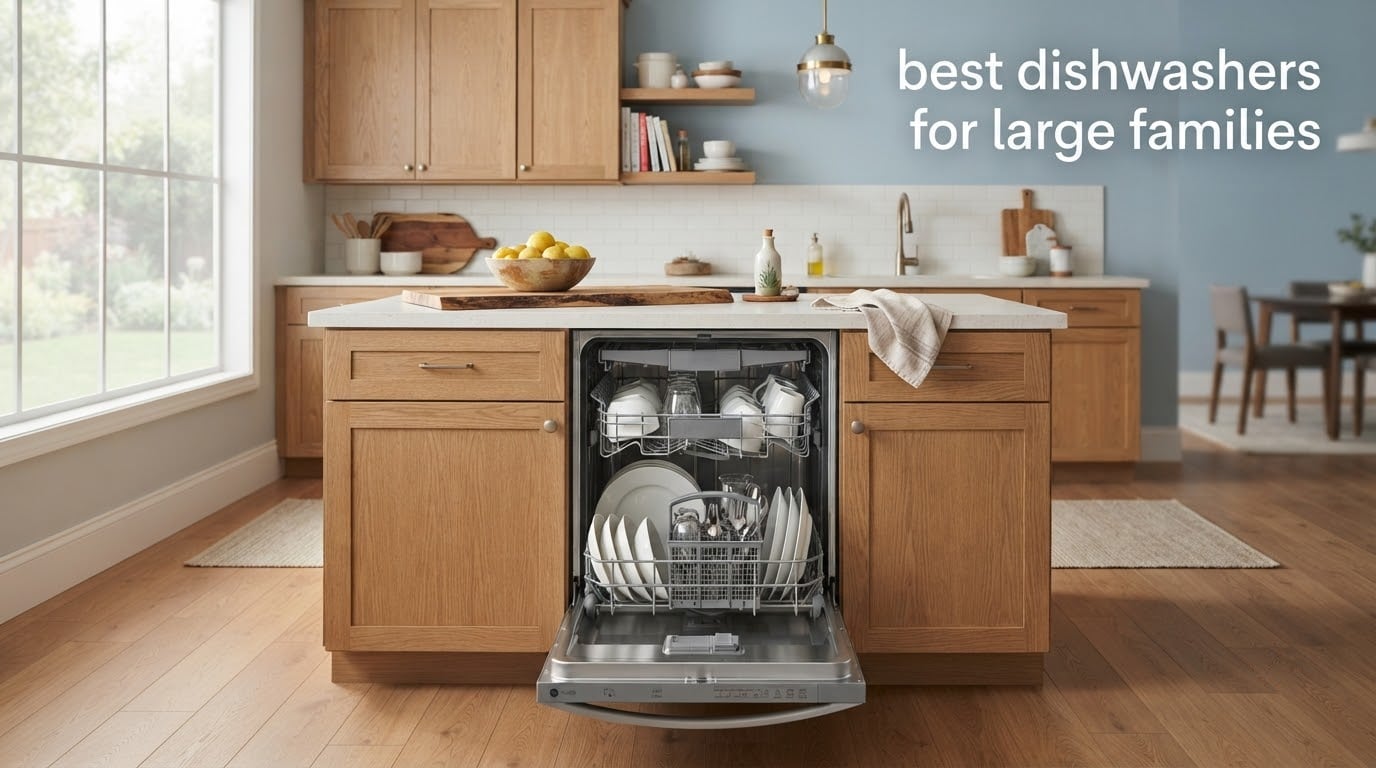 best dishwashers for large families
