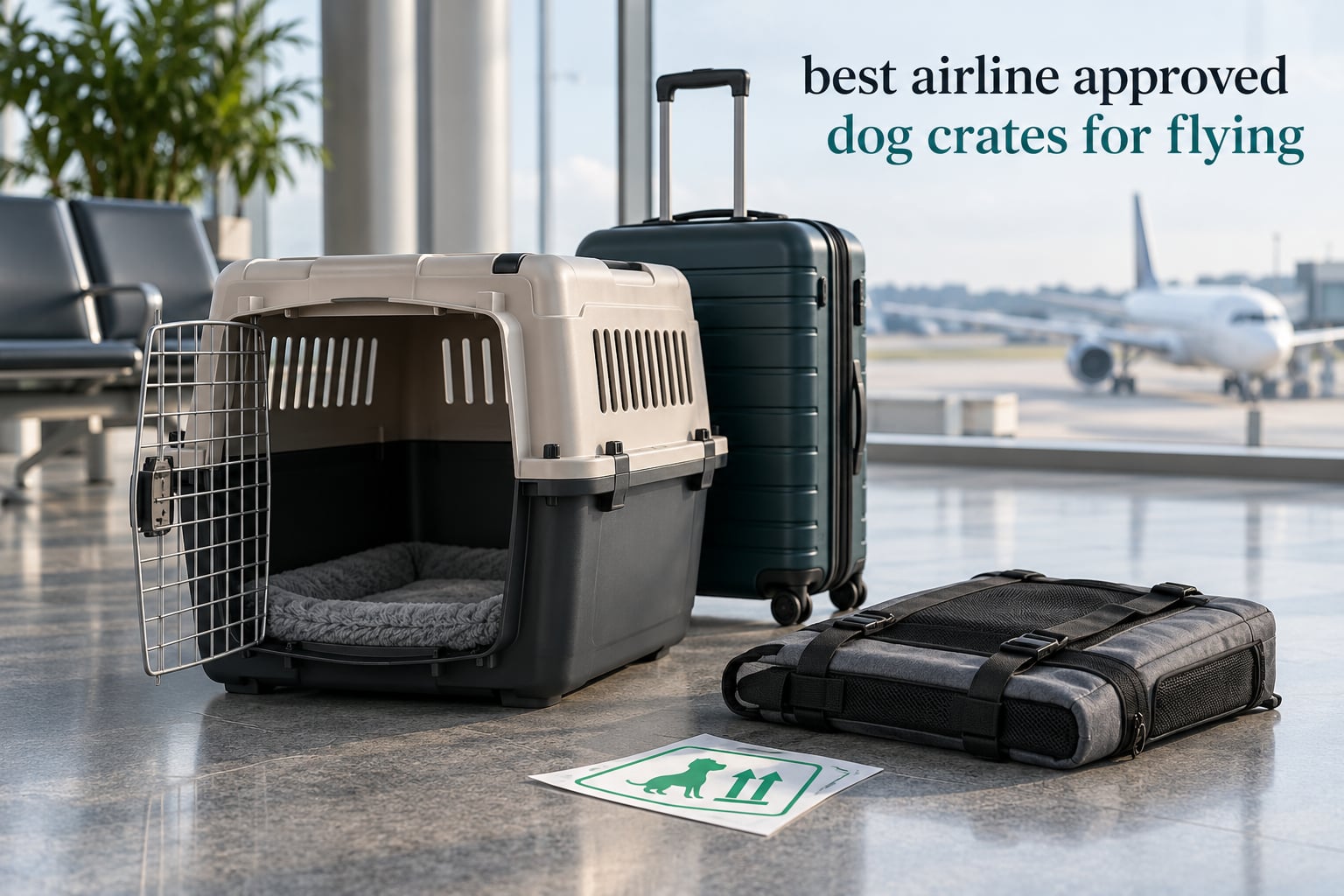 best airline approved dog crates for flying