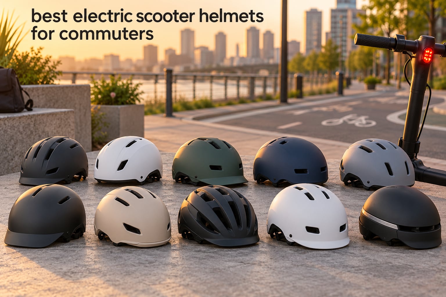 best electric scooter helmets for commuters