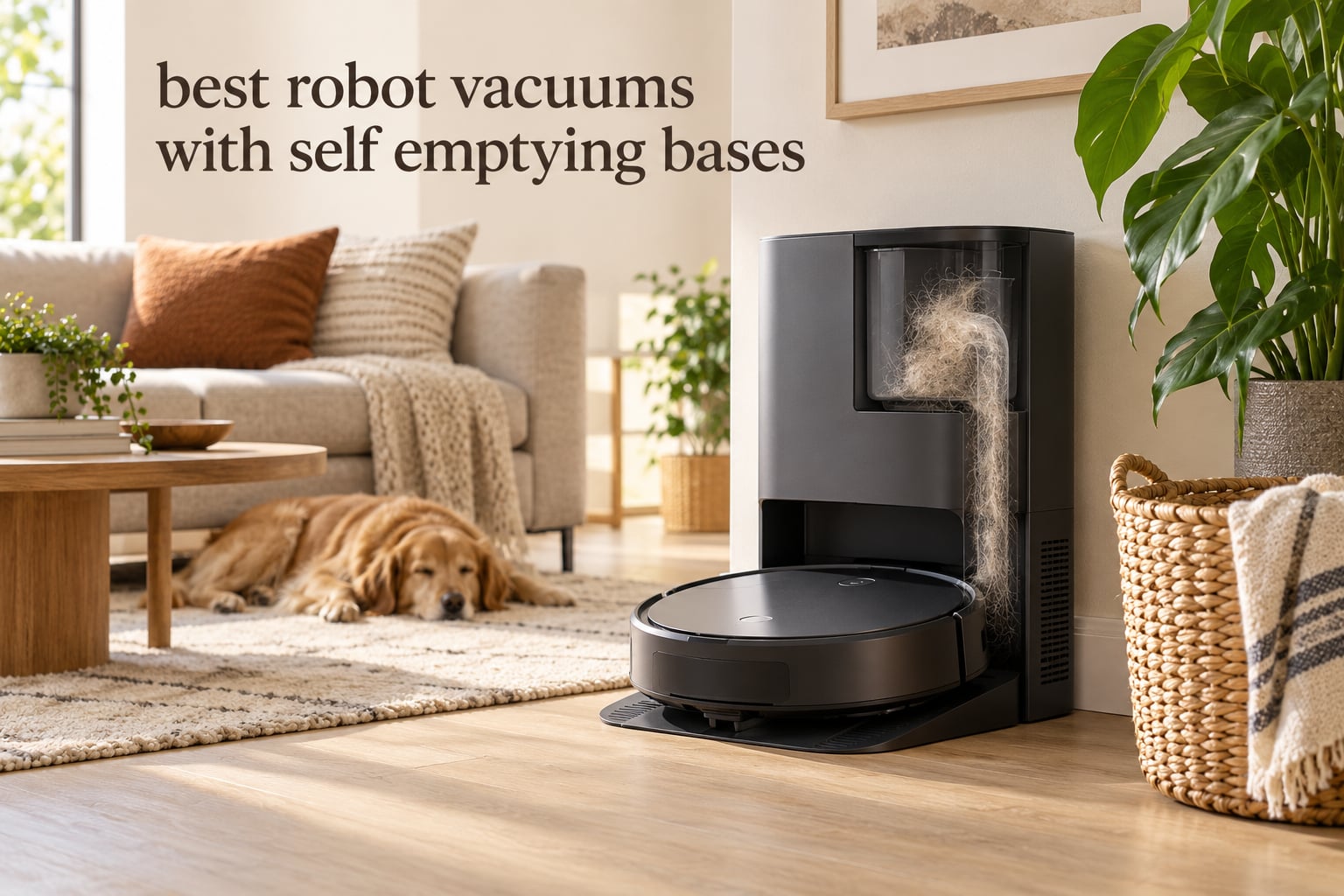 best robot vacuums with self emptying bases