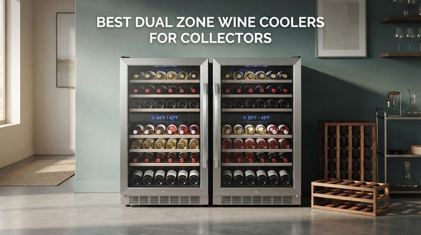 best dual zone wine coolers for collectors