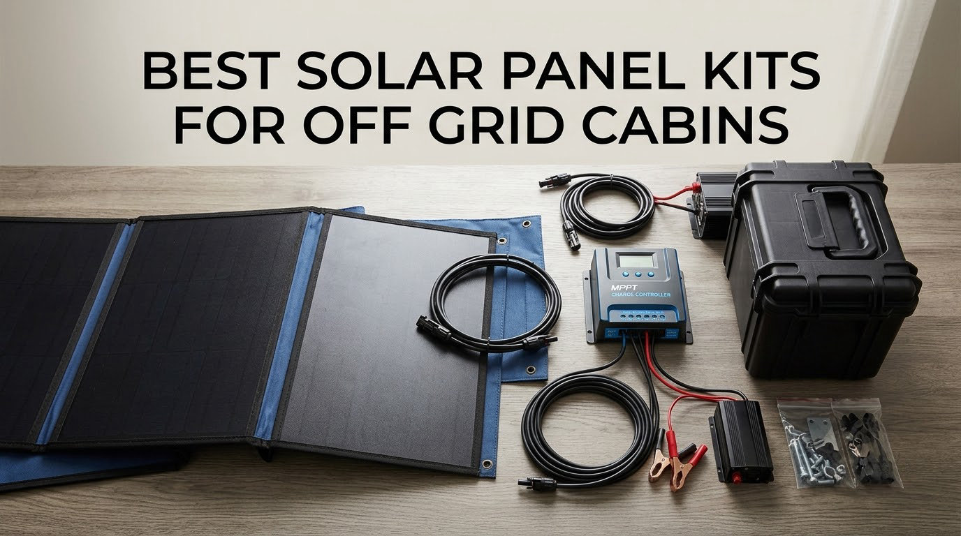 best solar panel kits for off grid cabins