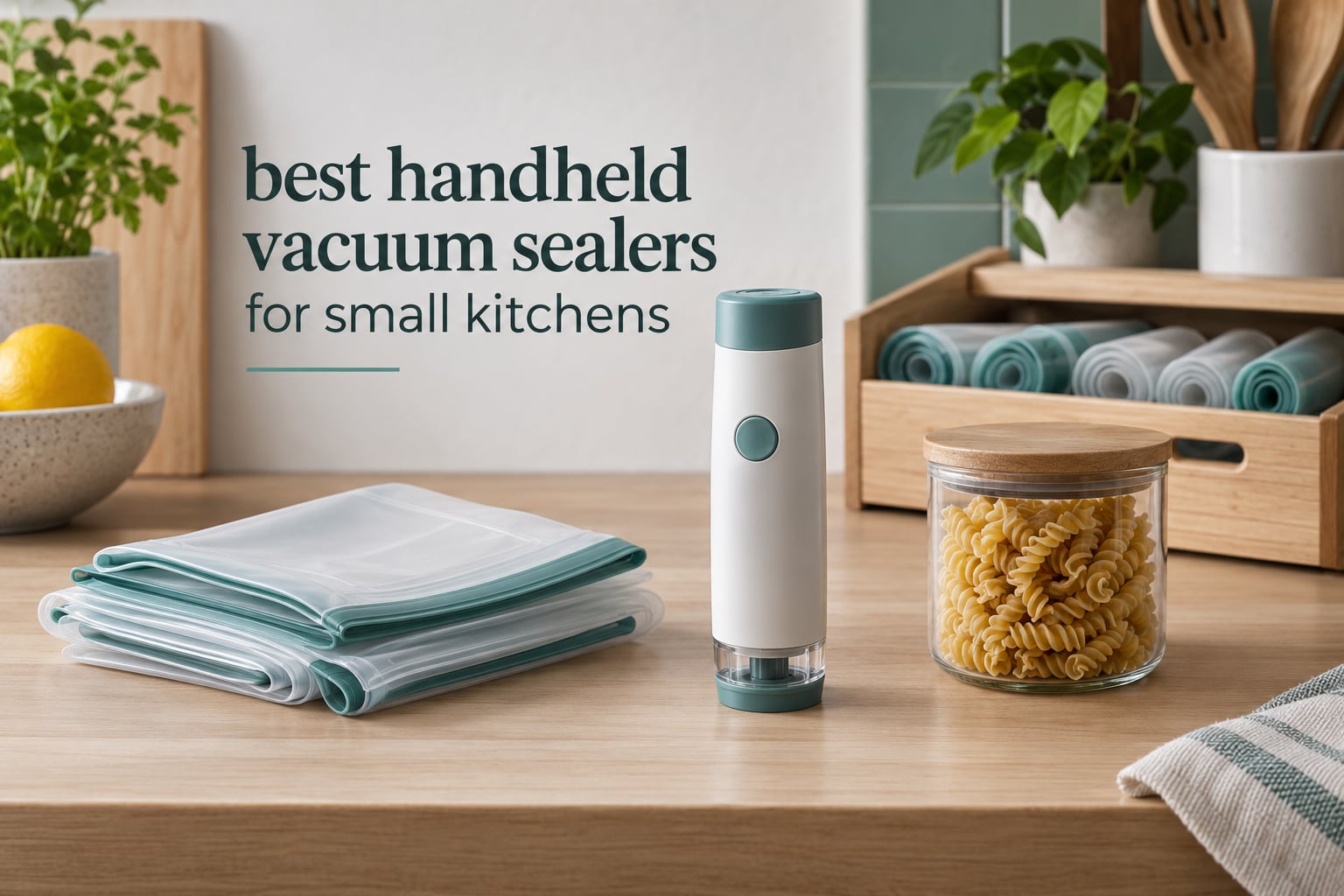 best handheld vacuum sealers for small kitchens