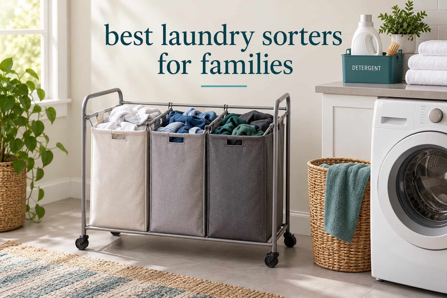 best laundry sorters for families