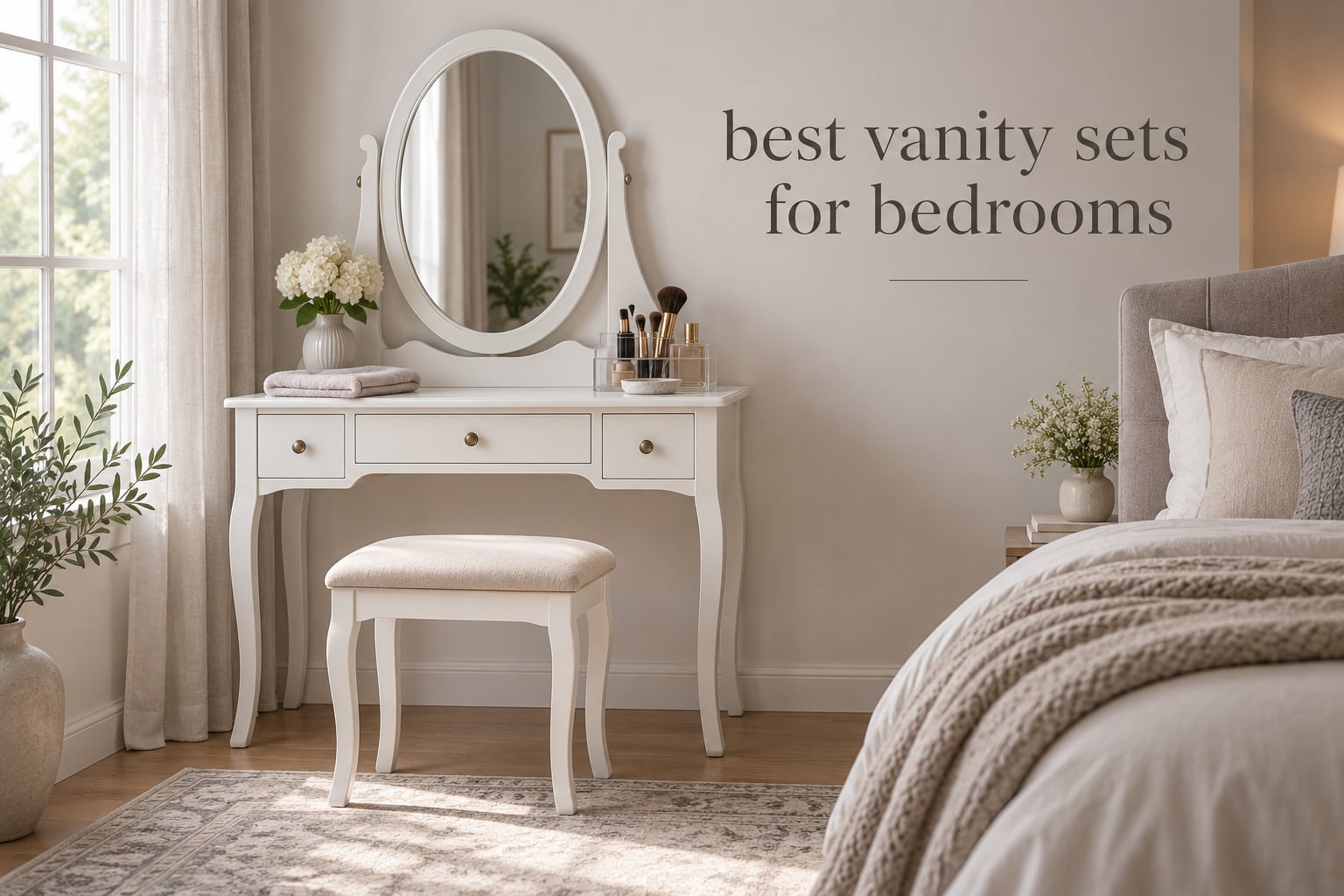 best vanity sets for bedrooms